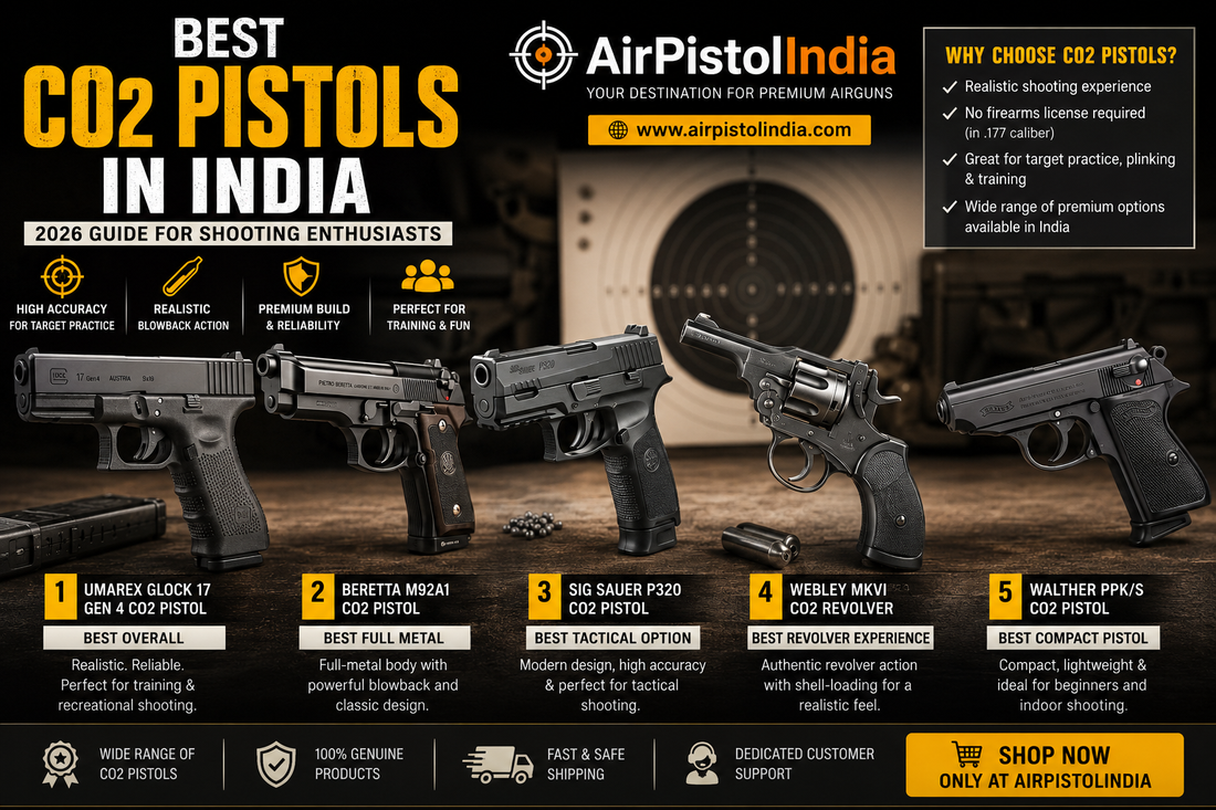Best CO2 Pistols in India (2026 Guide)