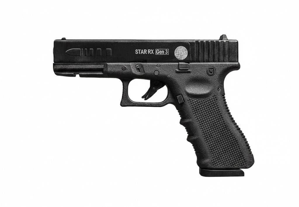 Camstar Star RX Gen 3 Co2 Pellet Air Pistol - Black, Made In India.