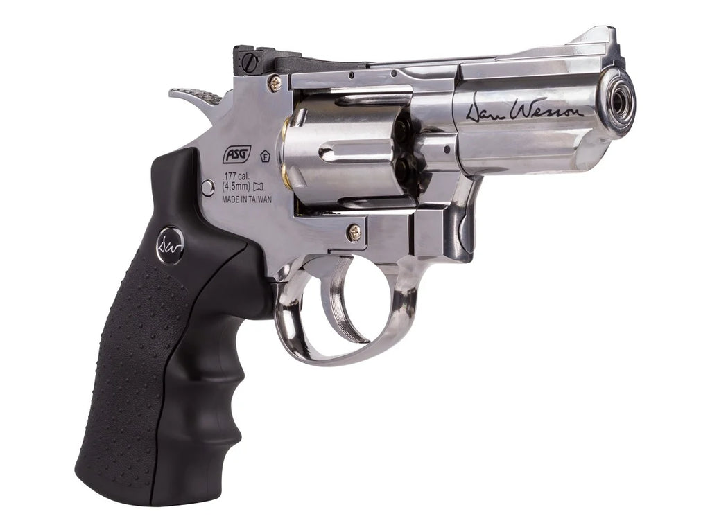 Dan Wesson 2.5" CO2 Pellet Revolver, Silver
