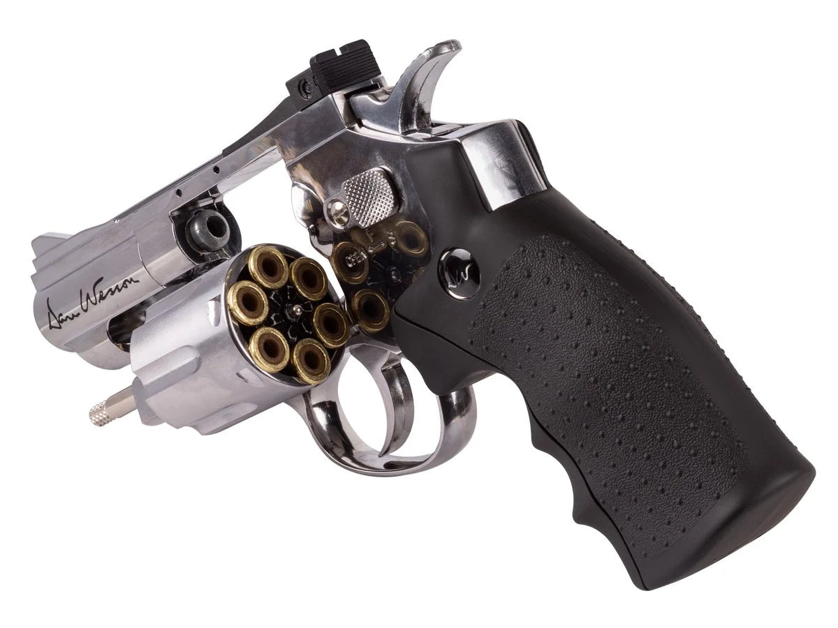 Dan Wesson 2.5" CO2 Pellet Revolver, Silver