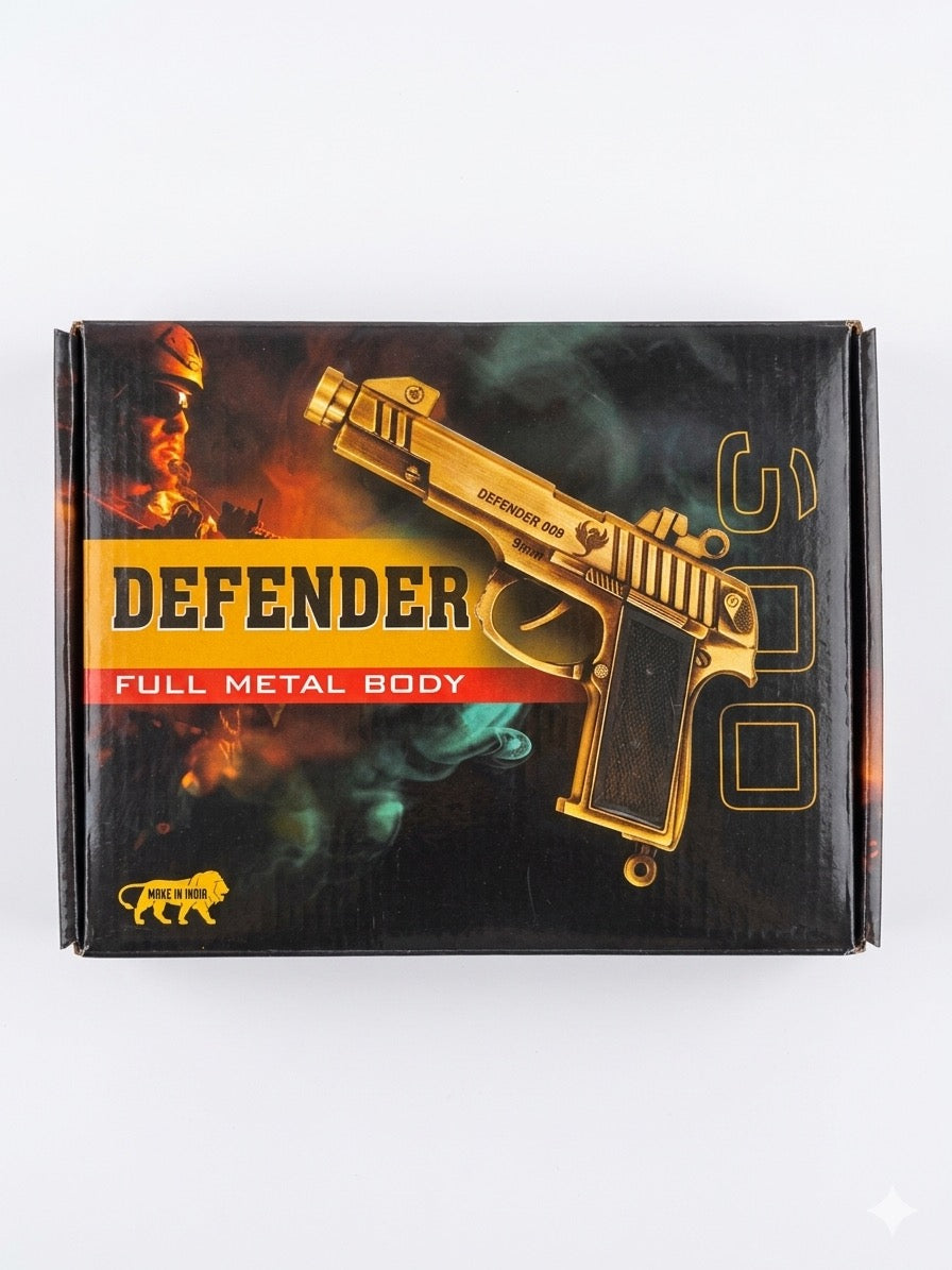 Defender 009 Sound Cork Pistol (Silver)