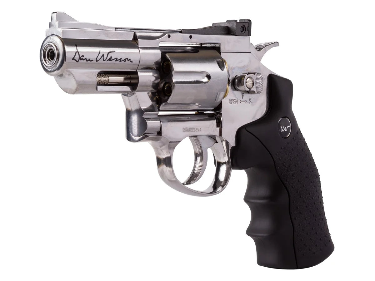 Dan Wesson 2.5" CO2 Pellet Revolver, Silver