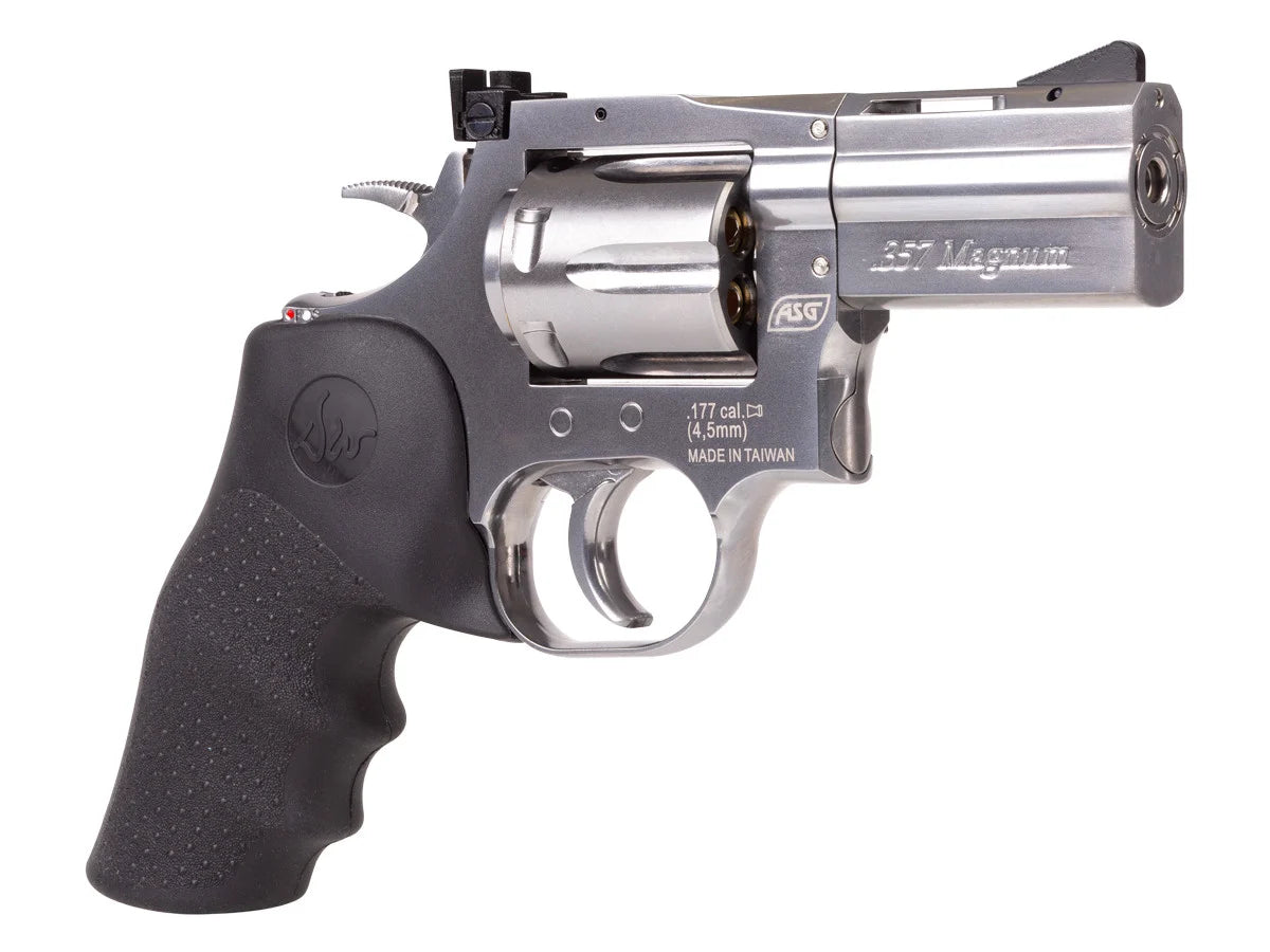 Dan Wesson 715 2.5" Pellet Revolver, Silver