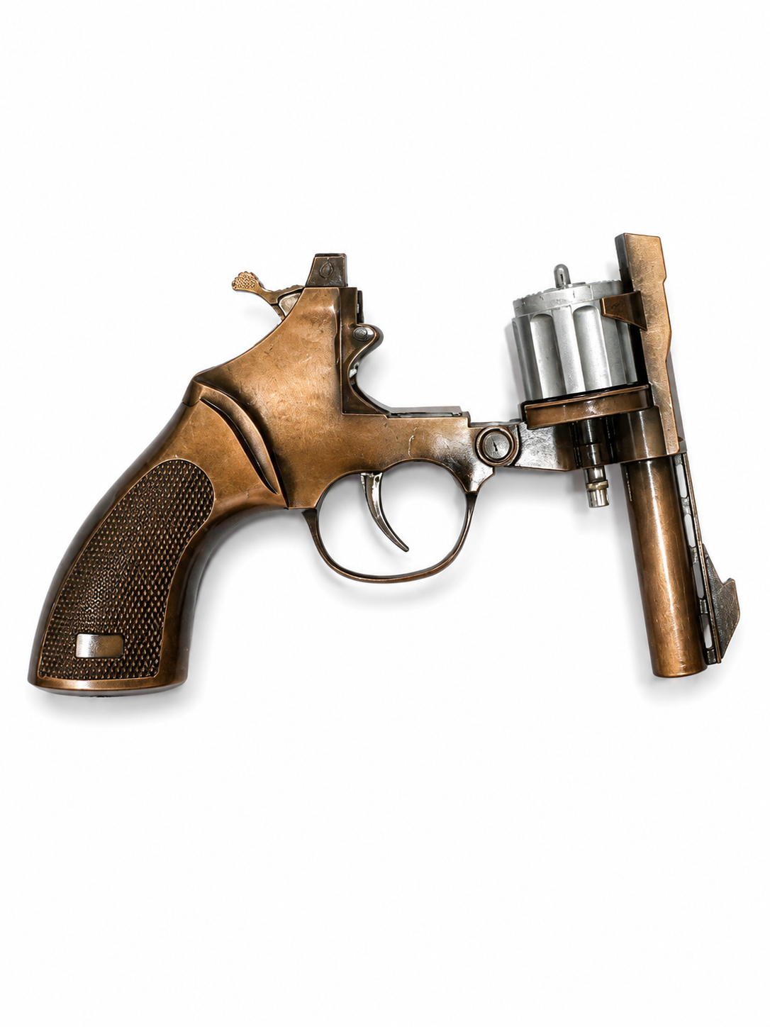 Full Metal Ring Cap Revolver Toy Gun – Vintage Edition