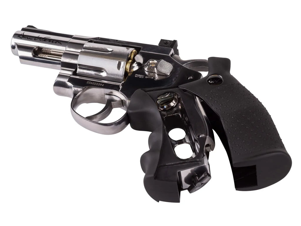 Dan Wesson 2.5" CO2 Pellet Revolver, Silver