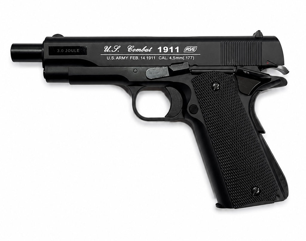 ASG 1911 US-C CO2 Blowback Air Pistol 4.5mm (.177) – Full Metal