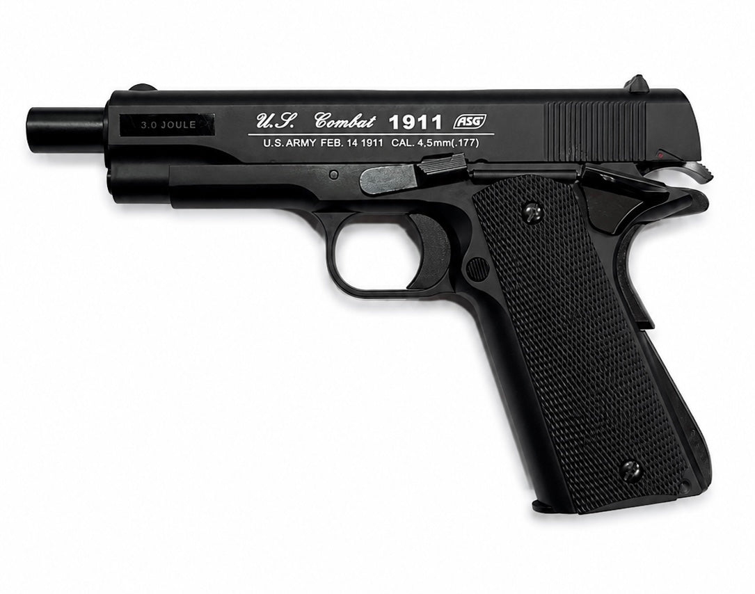 ASG 1911 US-C CO2 Blowback Air Pistol 4.5mm (.177) – Full Metal