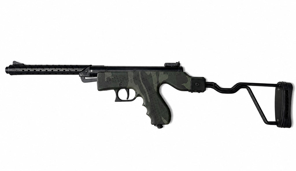 He-Man Airgun Sten Gun Camo .177 Cal Break Barrel Air Rifle by Airpistolindia