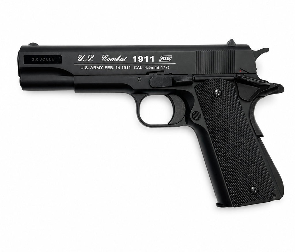 ASG 1911 US-C CO2 Blowback Air Pistol 4.5mm (.177) – Full Metal