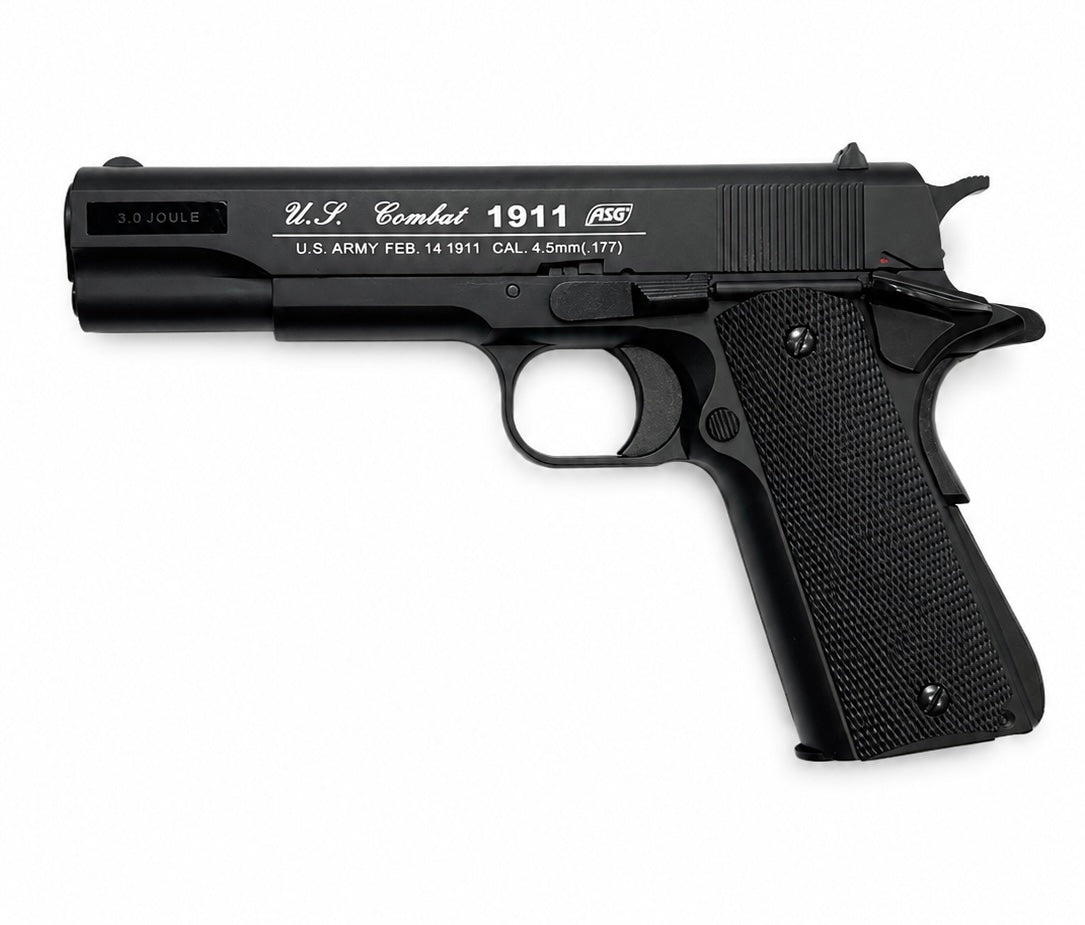 ASG 1911 US-C CO2 Blowback Air Pistol 4.5mm (.177) – Full Metal