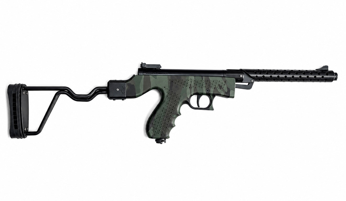 He-Man Airgun Sten Gun Camo .177 Cal Break Barrel Air Rifle by Airpistolindia