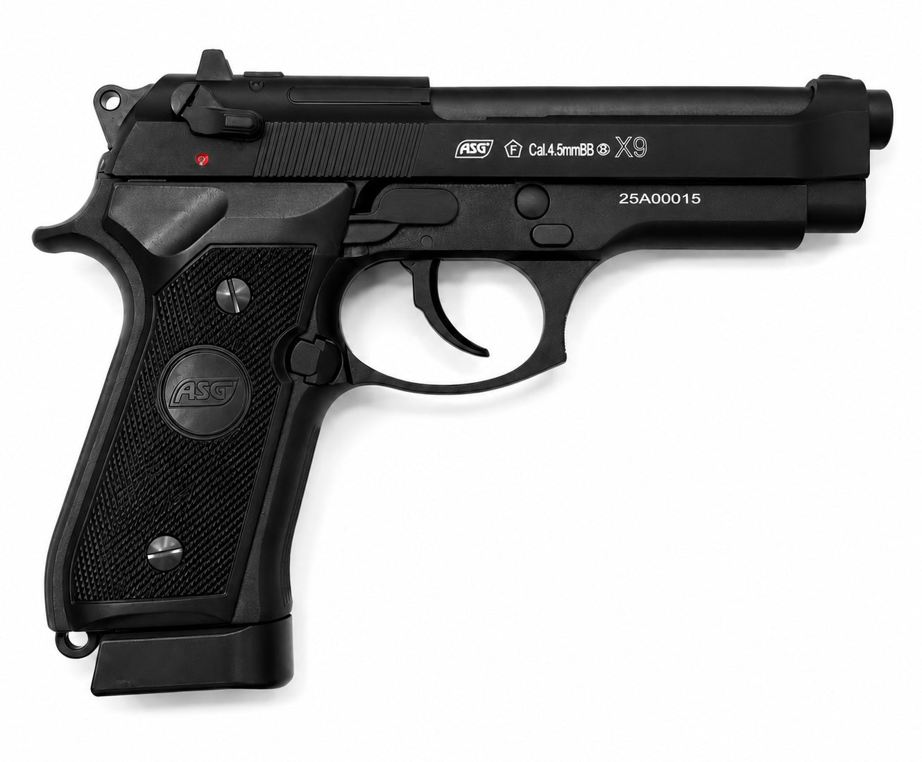 ASG X9 Classic Beretta CO2 Air Pistol – Full Metal Blowback | 4.5mm (.177) Steel BB | Realistic Airgun by Airpistolindia