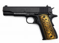 Springfield Armory 1911 CO2 Air Pistol with Custom Brass Grip – Premium .177 Cal BB Air Pistol