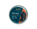 H&N SILVER POINT 4,5 MM, AIR PELLETS .177 CAL WEIGHT : 0.75 G GRAINS : 11.57GR(1 TIN CONTAINS 400 PELLETS)
