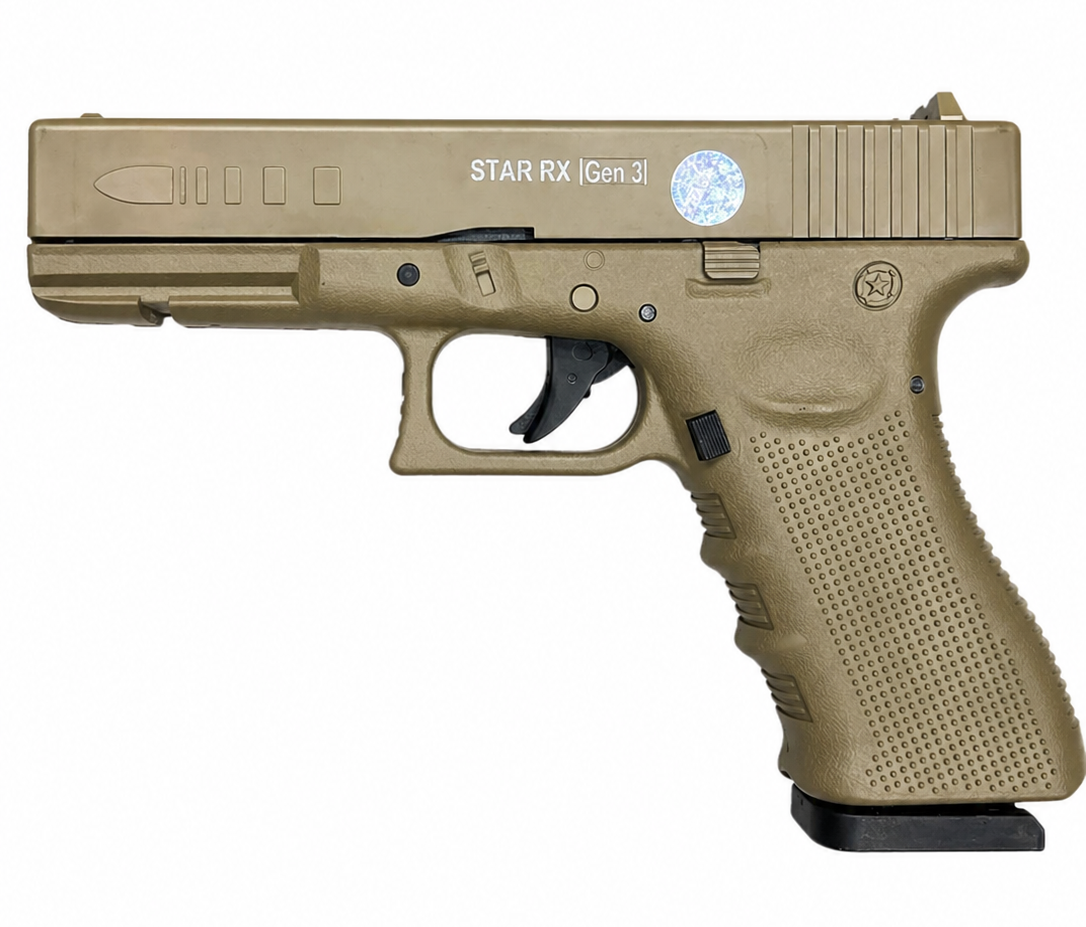 Camstar Star RX Gen 3 CO2 Coyote Tan pellets air pistol – Made in india