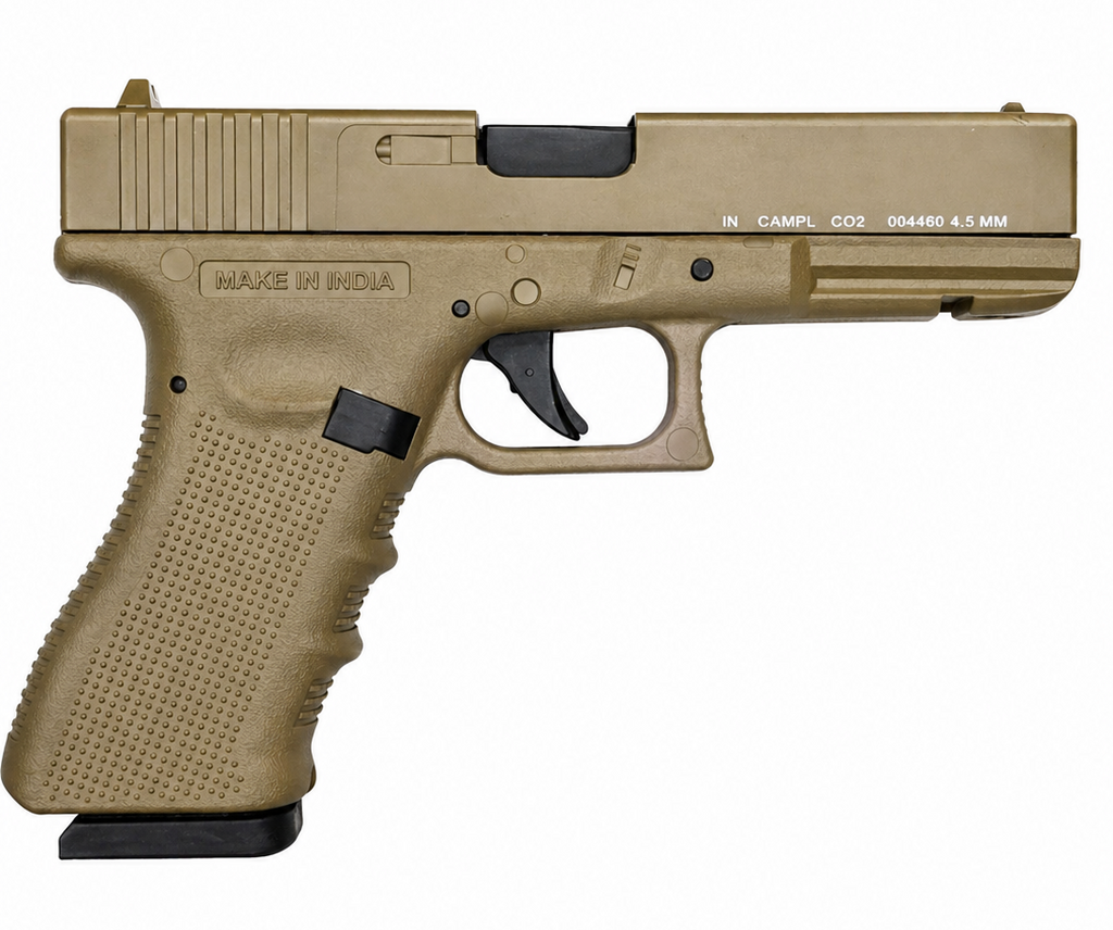 Camstar Star RX Gen 3 CO2 Coyote Tan pellets air pistol – Made in india