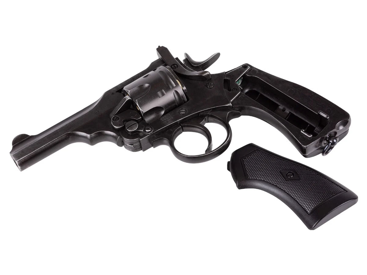 Webley MKVI 4″ Co2 Pellet Revolver | 4 inch barrel |Police model | Aged finish
