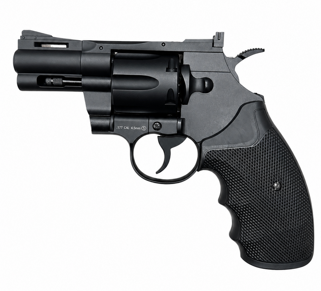KWC Model 357 2.5 inch Co2 BB Revolver .177