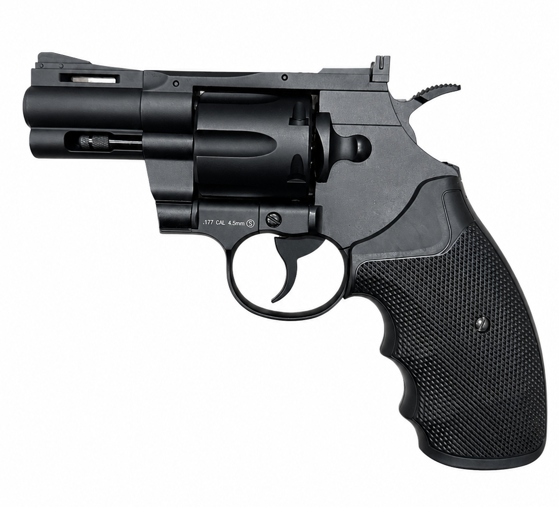 KWC Model 357 2.5 inch Co2 BB Revolver .177