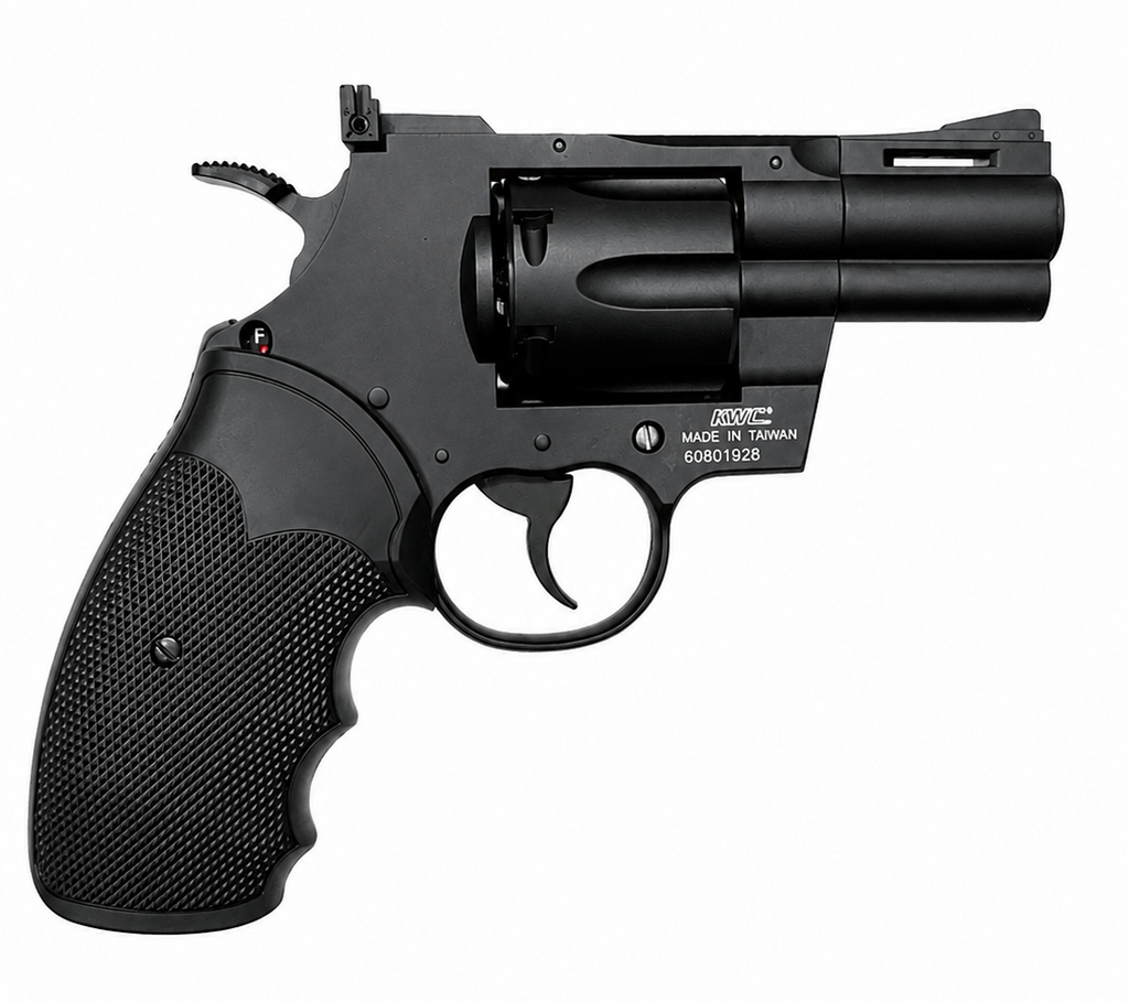 KWC Model 357 2.5 inch Co2 BB Revolver .177