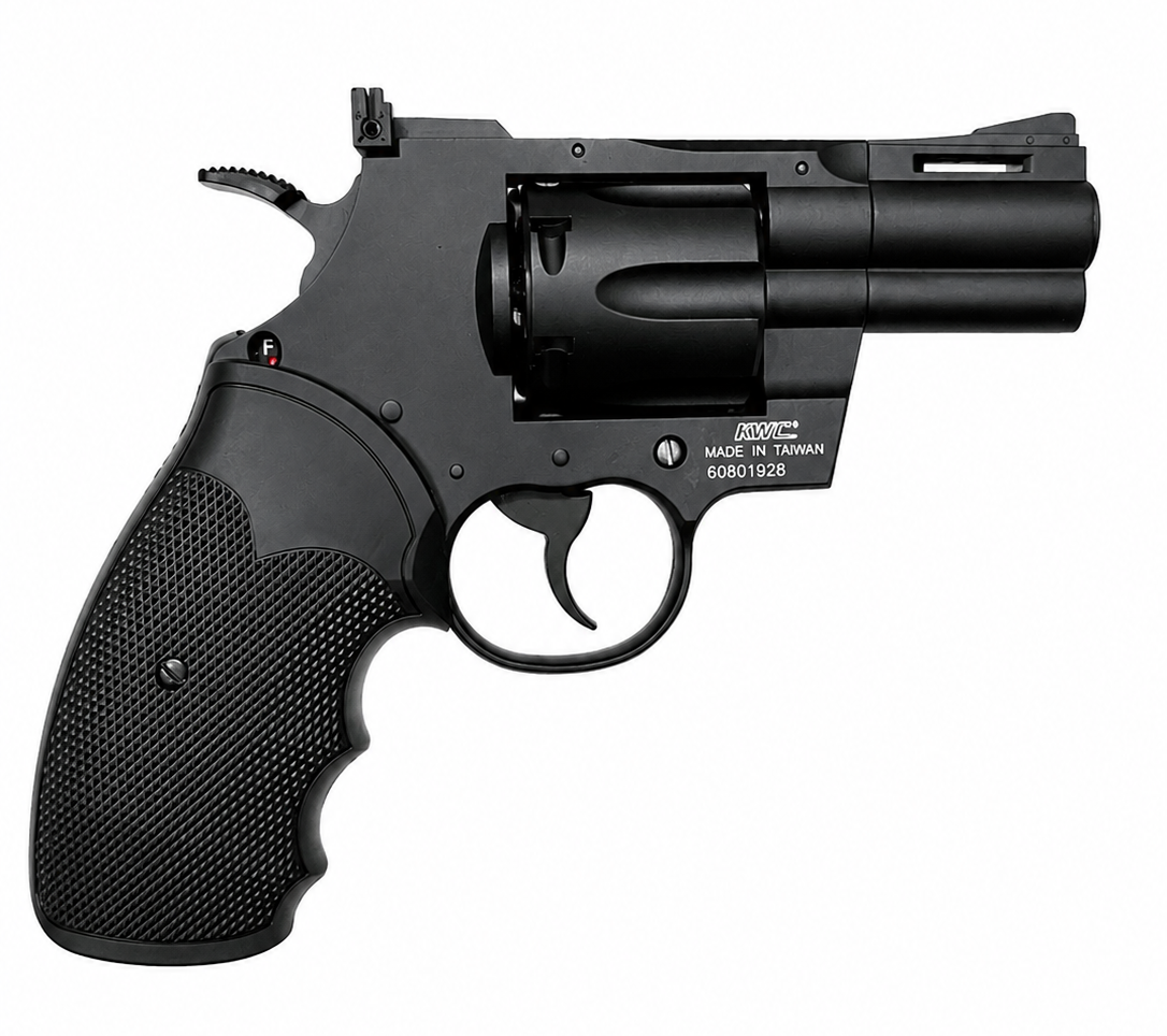 KWC Model 357 2.5 inch Co2 BB Revolver .177