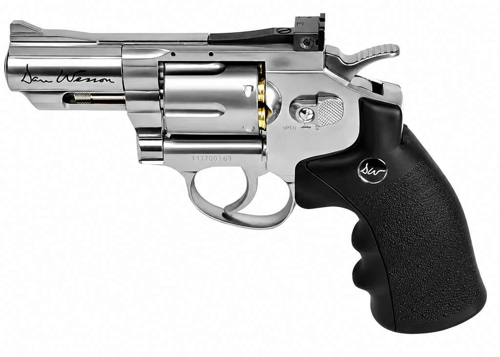 Dan Wesson 2.5 CO2 BB Revolver, Silver - Best in India