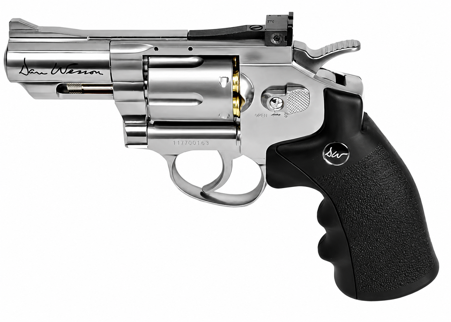 Dan Wesson 2.5 CO2 BB Revolver, Silver - Best in India