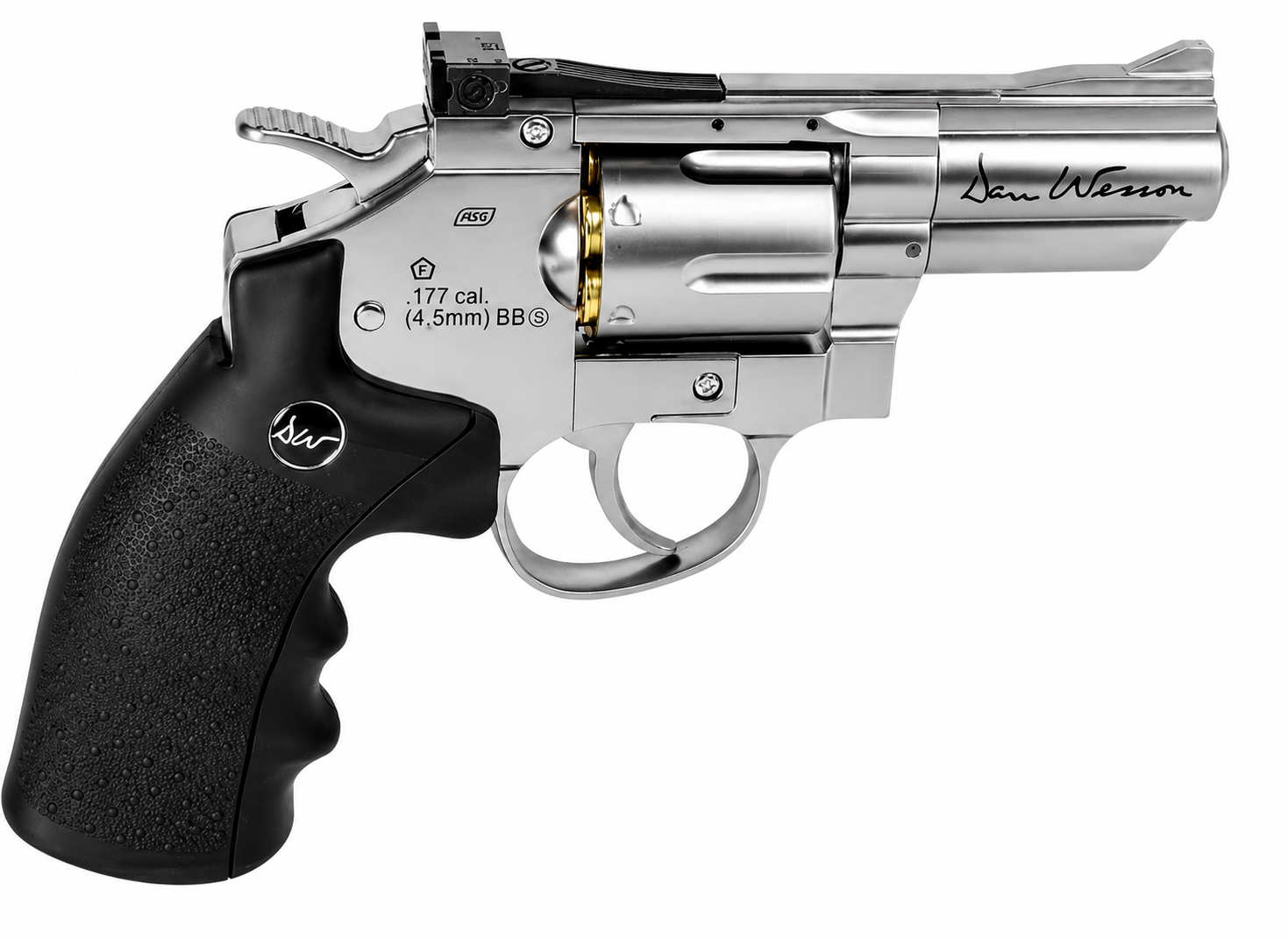 Dan Wesson 2.5 CO2 BB Revolver, Silver - Best in India