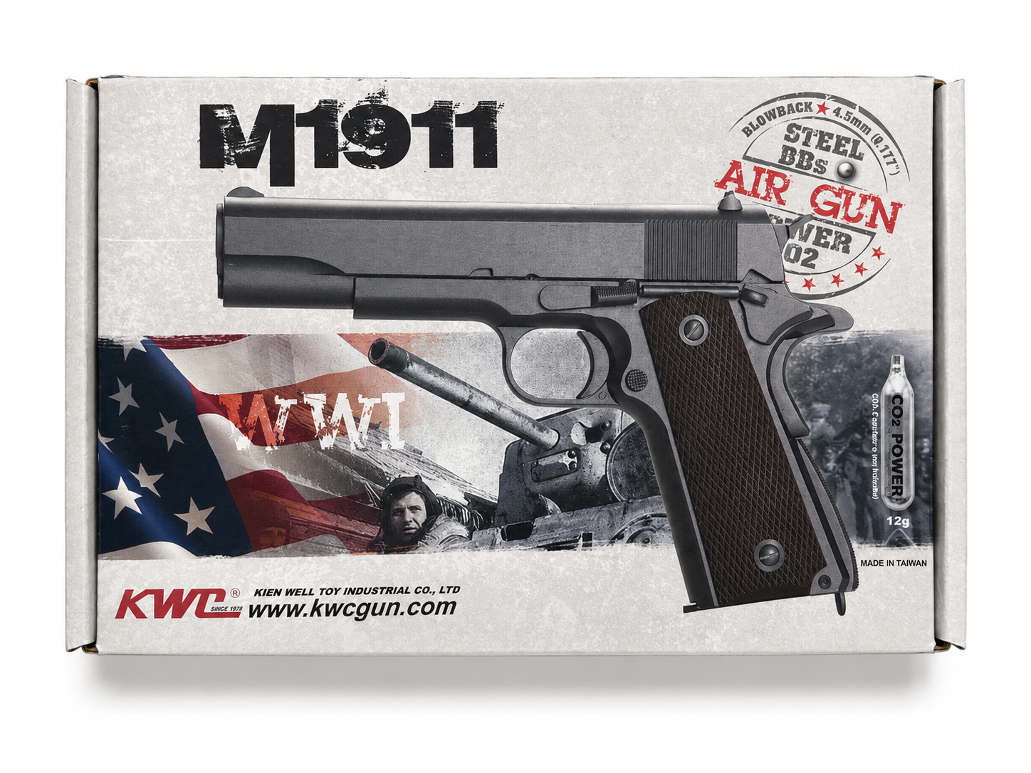 KWC M1911 .177CAL CO2 BB Air Pistol At Airpistolindia