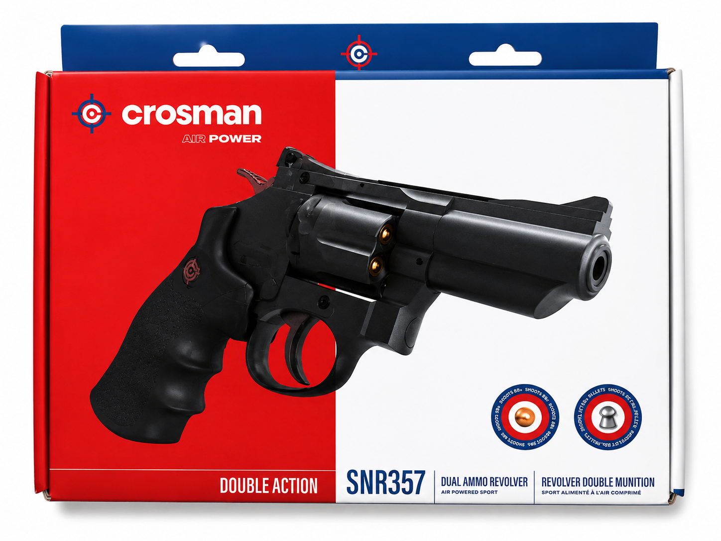 Crossman SNR 357 Pellet And BB .177Cal, 4.5mm Air Revolver By Airpistolindia