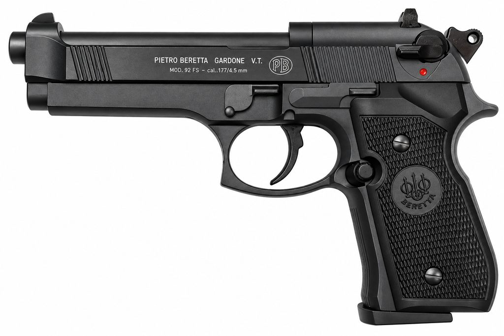 Beretta 92FS .177 Cal CO2 Air Pistol – Black Finish | Airpistolindia
