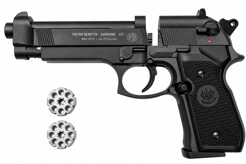 Beretta 92FS .177 Cal CO2 Air Pistol – Black Finish | Airpistolindia