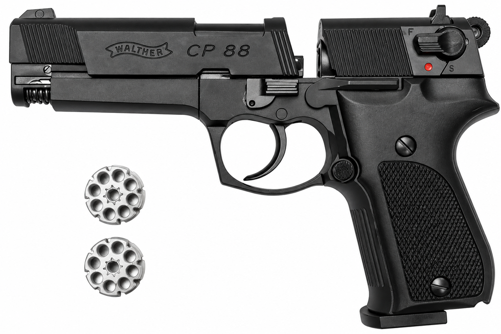 Walther CP88 .177 Cal CO2 Air Pistol | Airpistolindia