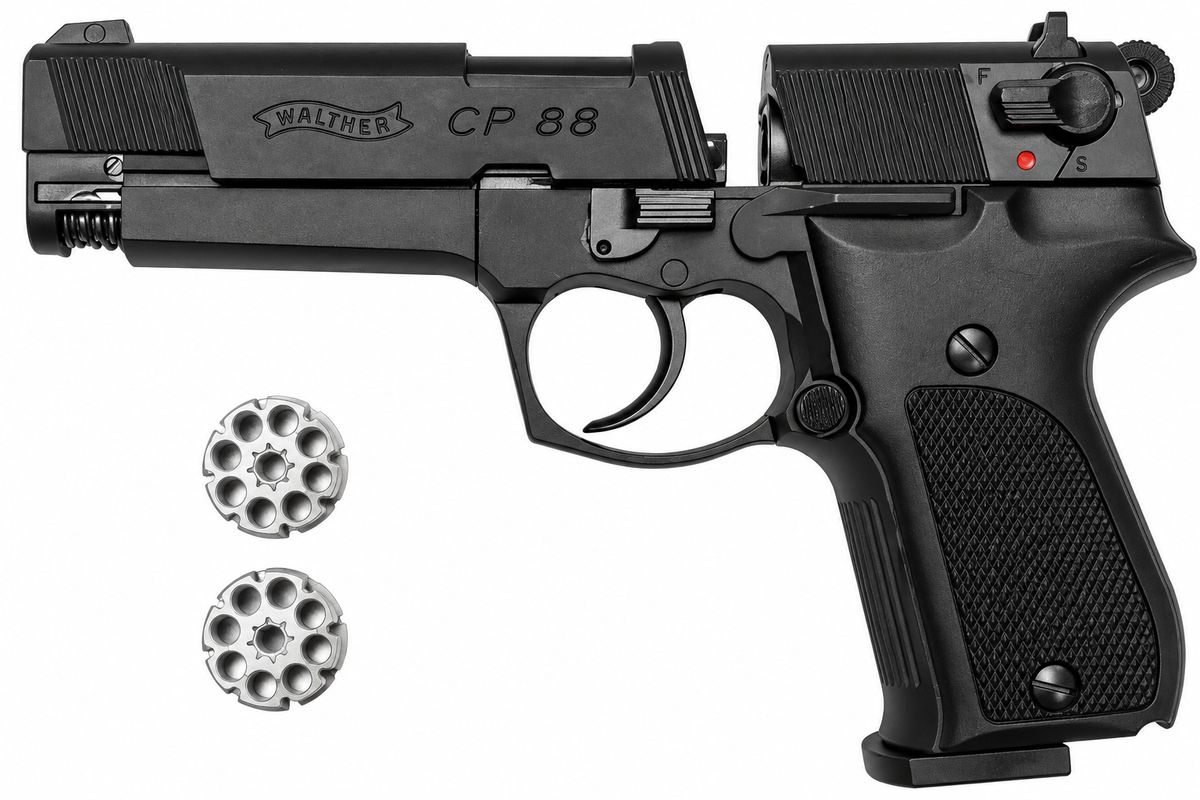 Walther CP88 .177 Cal CO2 Air Pistol | Airpistolindia